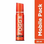 Fogg Mobile Pack (25 ml) — Pocket Body Spray (Unisex)/ফগ মোবাইল প্যাক (২৫ মিলি) — পকেট বডি স্প্রে (পুরুষ/মহিলা)