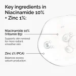 The Ordinary Niacinamide 10% + Zinc 1% (30ml) Men/Women  — Canada/দ্য অর্ডিনারি নাইসিনামাইড ১০% + জিঙ্ক ১% (৩০মিলি) পুুরুষ/মহিলা — (কানাডা) - Image 3