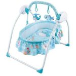AYINR Baby Cradle Swing Bed/আয়িনআর বেবি ক্র্যাডল সুইং বেড - Image 2