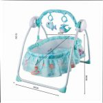 AYINR Baby Cradle Swing Bed/আয়িনআর বেবি ক্র্যাডল সুইং বেড - Image 3