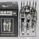 Stainless Steel 24Pcs/স্টেইনলেস স্টীল ২৪ পিস