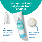 Jhonson's Milk+Rice Baby Cream Face & Body 100g (Thailand)/জনসনস মিল্ক + রাইস বেবি ক্রিম ফেস & বডি – ১০০ গ্রাম (থাইল্যান্ড)