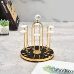Rotatable Glass Holder Rack/ডায়মন্ড গ্লাস স্ট্যান্ট