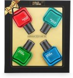 Wild Stone Edge, Forest Spice, Hydra Energy & Ultra Sensual Perfume Combo pack of 4 ( 30 ml each) Eau de Parfum - 120 ml  (For Men)/ওয়াইল্ড স্টোন এজ, ফোরেস্ট স্পাইস, হাইড্রা এনার্জি ও আল্ট্রা সেনসুয়াল পারফিউম কম্বো প্যাক ৪টি – প্রতিটি ৩০ মি.লি., মোট ১২০ মি.লি. (পুরুষদের জন্য)
