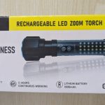 GEAPAS RECHARGEABLE LED ZOOM TORCH LIGHT (UAE)/জিপাস রিচার্জেবল এলইডি জুম টর্চ লাইট (UAE)